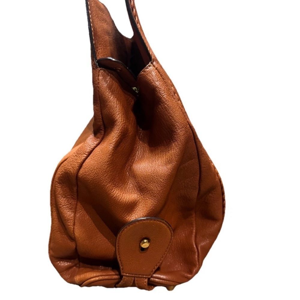 Chloé Whiskey Brown Leather Irene Tote Shoulder Bag - Picture 6 of 14